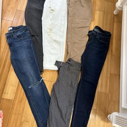 Women Size 26/27 Pants $5 Each