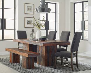 Solid Sheesham Dining Room table ONLY $699! Stunning!