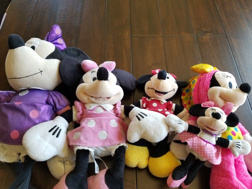 minnie mouse plushies