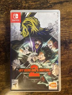 Nintendo switch my hero one's justice video game