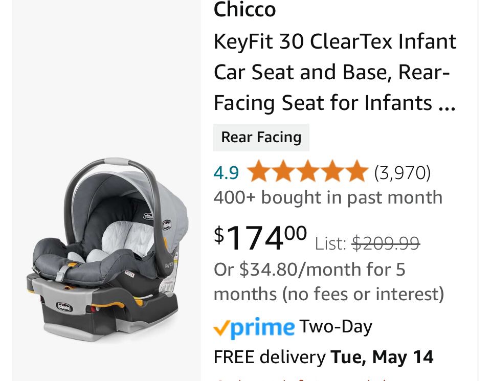 Chicco Keyfit 30 And Stroller