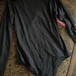 PUMIEY Long Sleeve Bodysuit – Black (New) (6 in total)