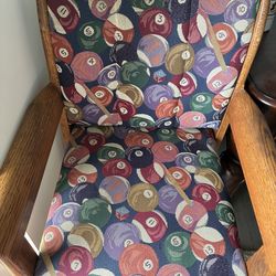 Pool Ball Chair Cash Only