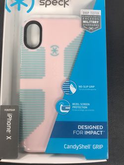 New IPhone X Candy Shell Speck case Drop Tested Designed for impact