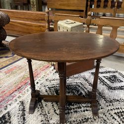 Antique Tilt Top Table