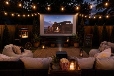 🎬COMPLETE BACKYARD MOVIE THEATER PACKAGE