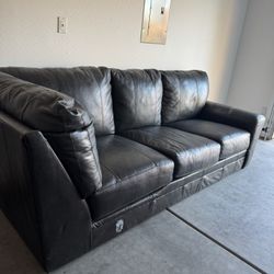 Leather Sofa!! $ 160
