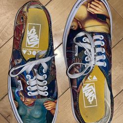 Mens Size 8 / Womens 10.5 - Vans X Moca - Judy Baca - Authentic - Rare Sold Out!