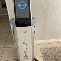 2023 BTL Emsculpt RF Body Contouring Machine + Case & Accessories (Like New)