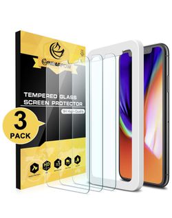 Screen Protector/Tempered Glass for iPhone X & iPhone Xs