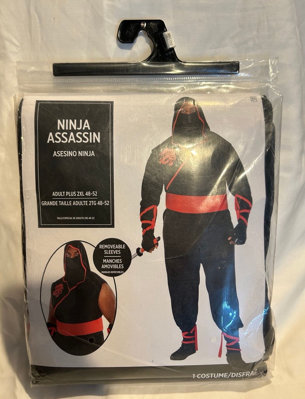 Ninja Assasin - Halloween Costume - 2XL - New