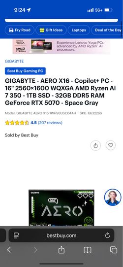 Gigabyte aero x16 gaming pc