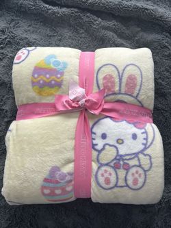 Hello Kitty Easter Blanket