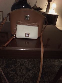 Dooney and Bourke crossbody purse and coin purse