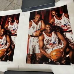 2 Rocket Big Poster Signed