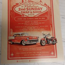 Swapmeet  Sunday  Atomic Motors  Henderson 