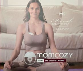 Momcozy M5 Breast Pump, and Frida Mom Breast feeding Survival Kit. Nipple Balm, Nursing Pads
