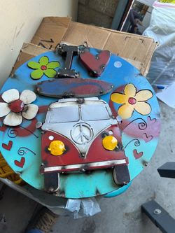 Metal art decor