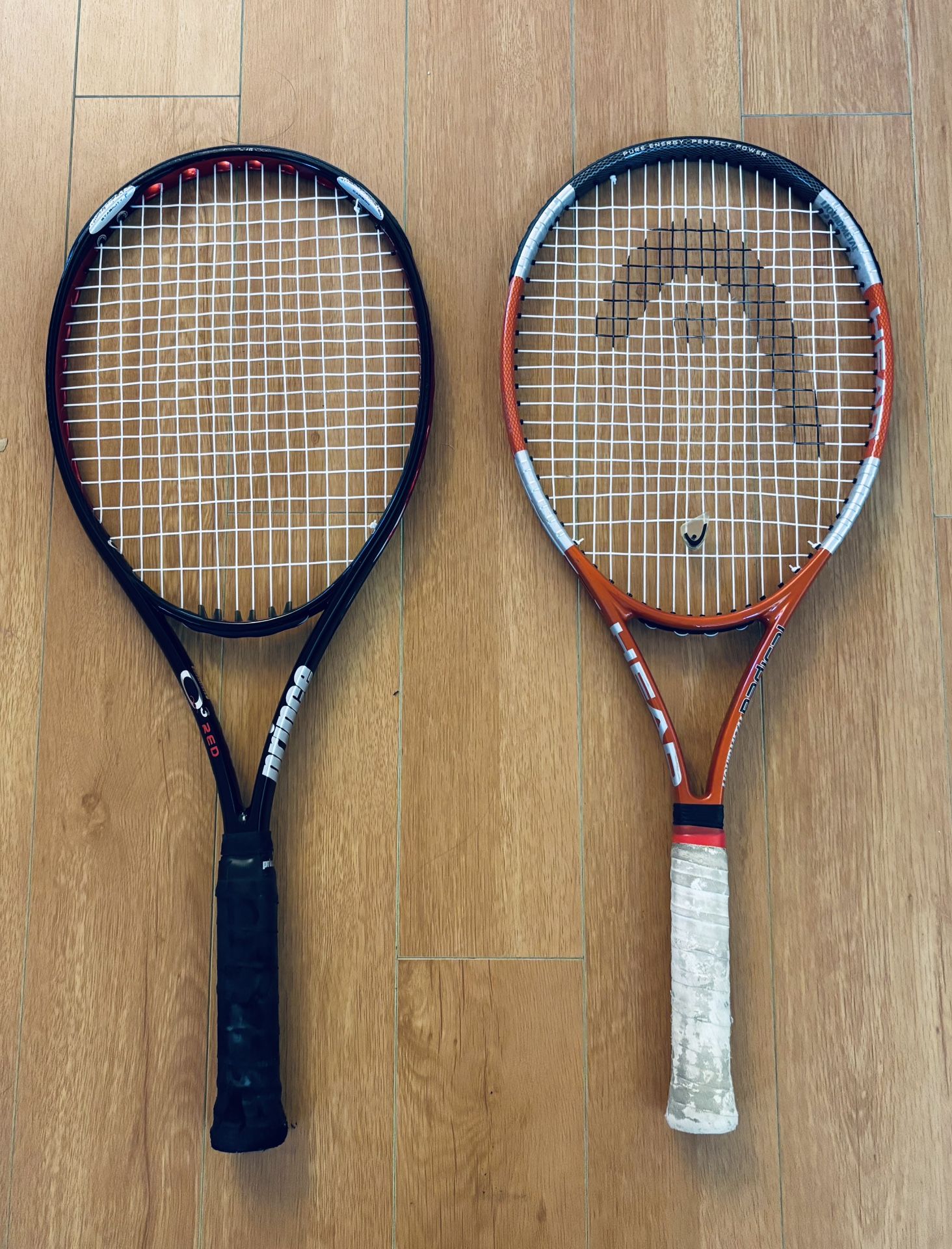 Both Tennis Rackets For ($40)
