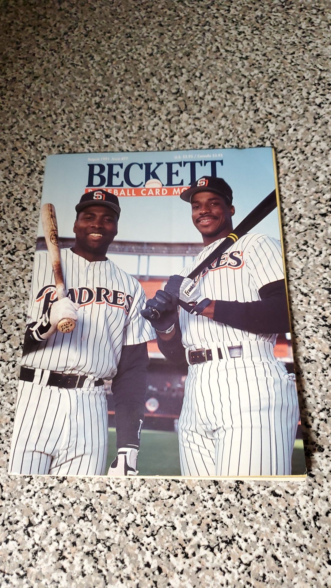 1991 Beckett Baseball Card Monthly Issue #77