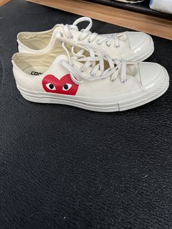Comme Des Garçons Converse $115 Size 9…….9/10 Condition