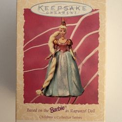 Rapunzel Barbie Hallmark Ornament 