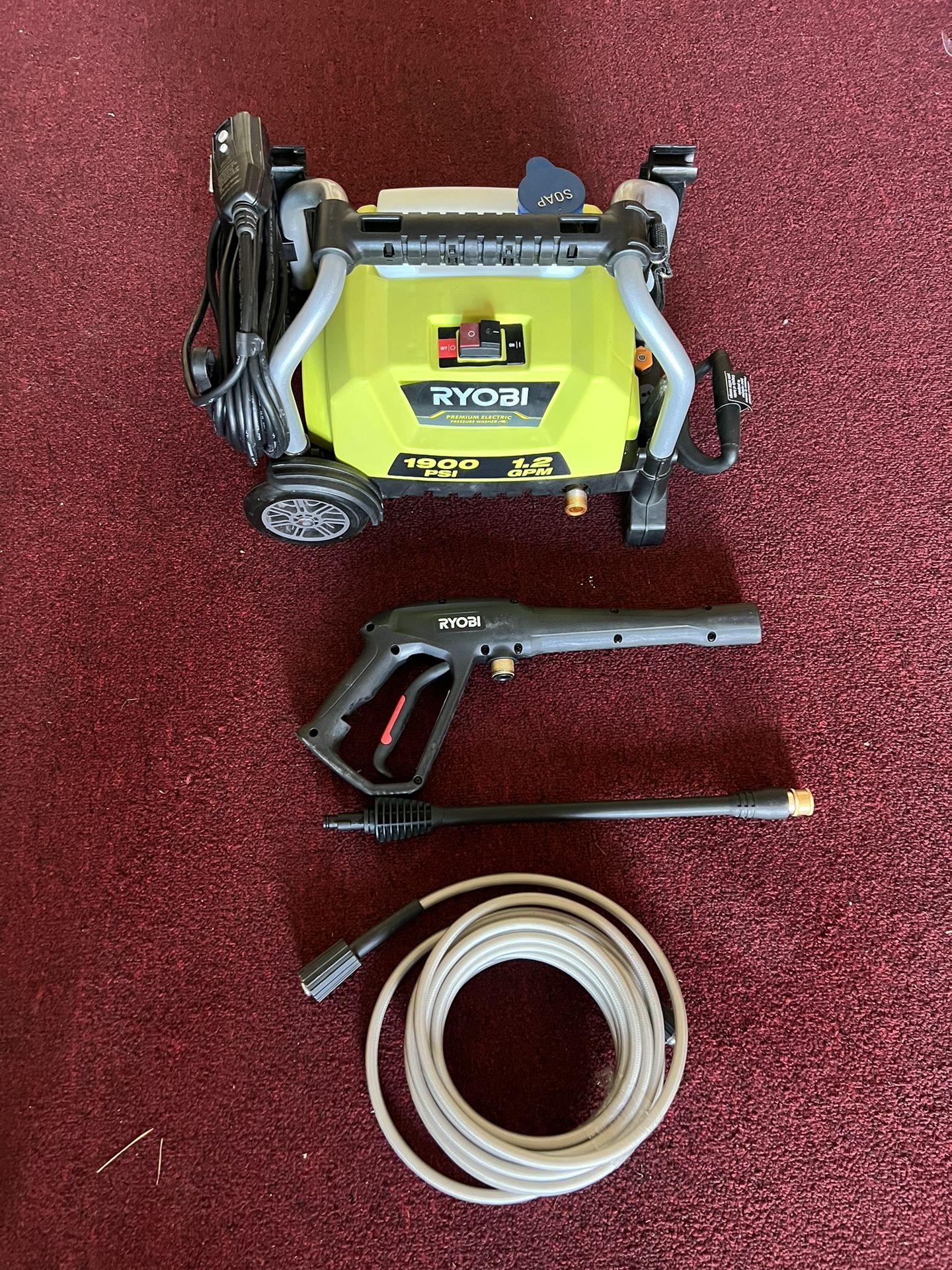 Ryobi Pressure Washer Electric
