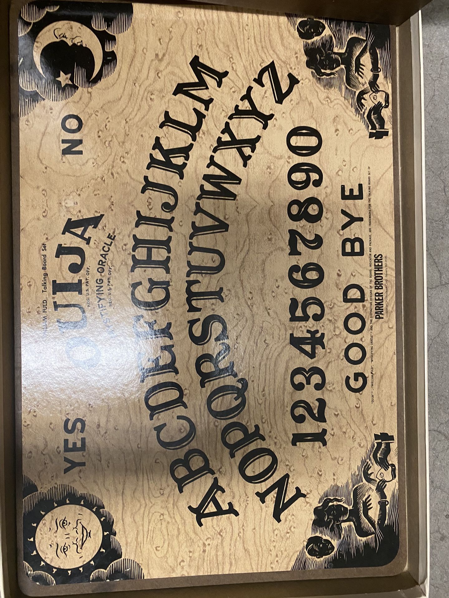 Magic William Fuld Ouija Board