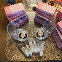 Mink Lashes & Organic MamiLipGloss By MamiLashes Co. 