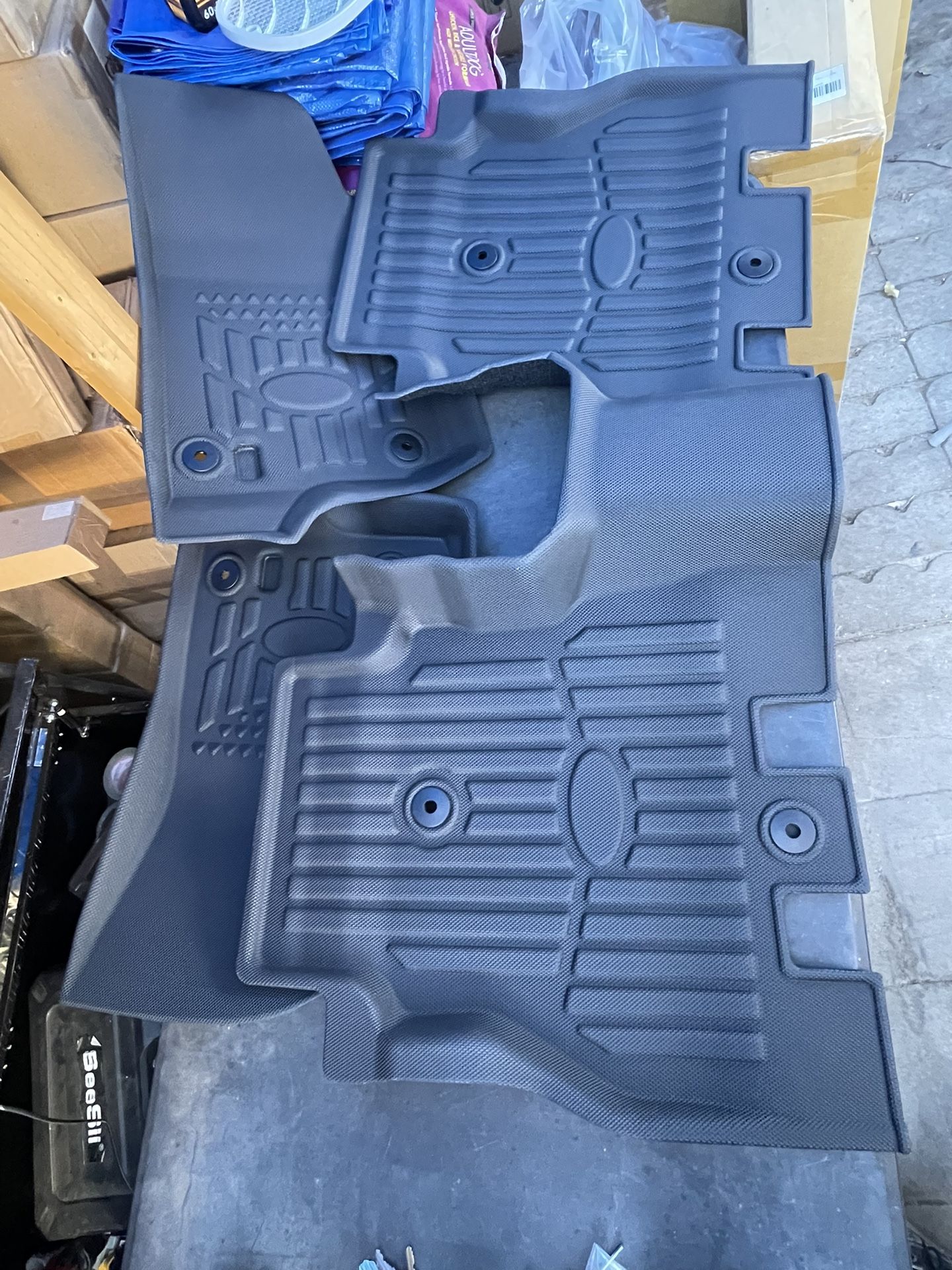 Floor Mats Liners Fit for 2018-2024 Jeep Wrangler JL