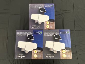 Lutec Motion Activated Solar Security LED Light