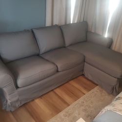 sofa, Couch Ikea UPLAND with Chaise Lounge