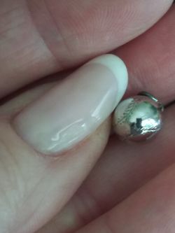 VTG.sterling silver 925 BASEBALL CHARM