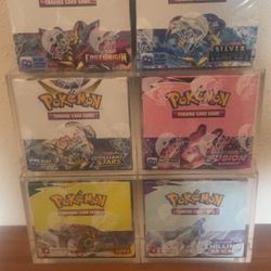 pokemon booster boxes 