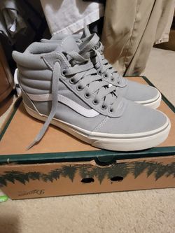Vans hightops grey size 7.5