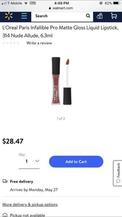 L’Oréal infallible 8hr pro gloss