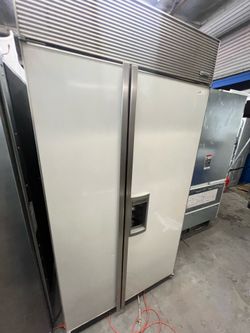 Subzero 42” built in Refrigerator panel ready
