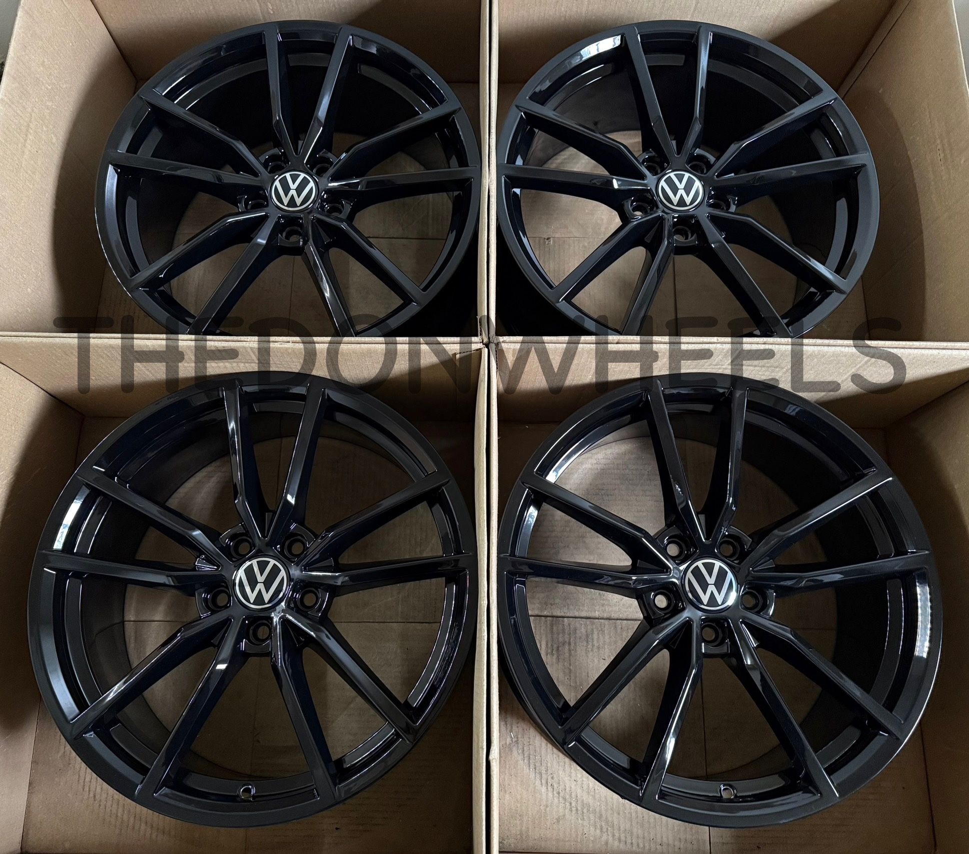 19” 2024 Volkswagen Golf R Forged wheels rims