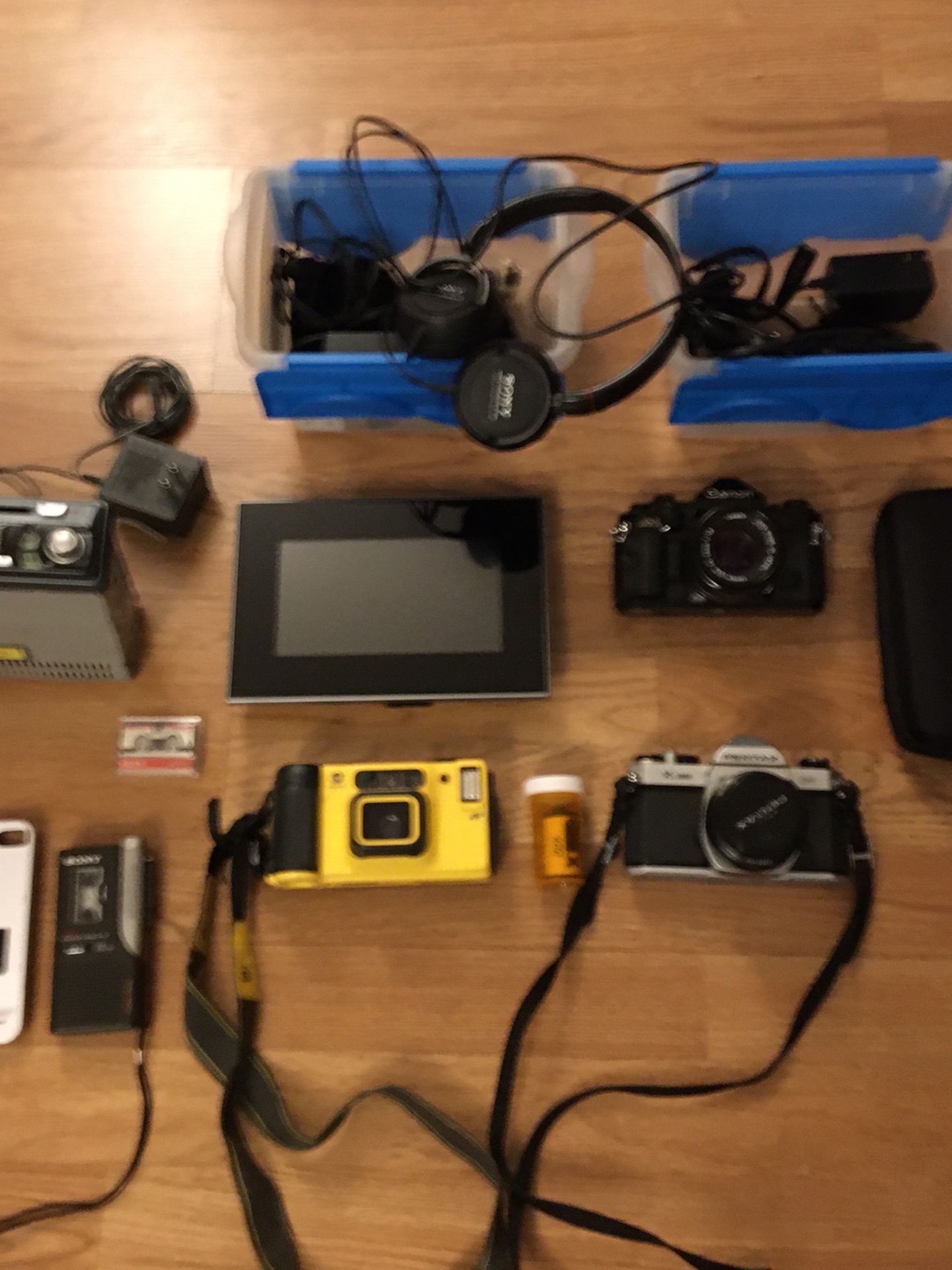 Branded Cameras , Car Stereo, Recorder , Charger, Wires/ Connectors , Case