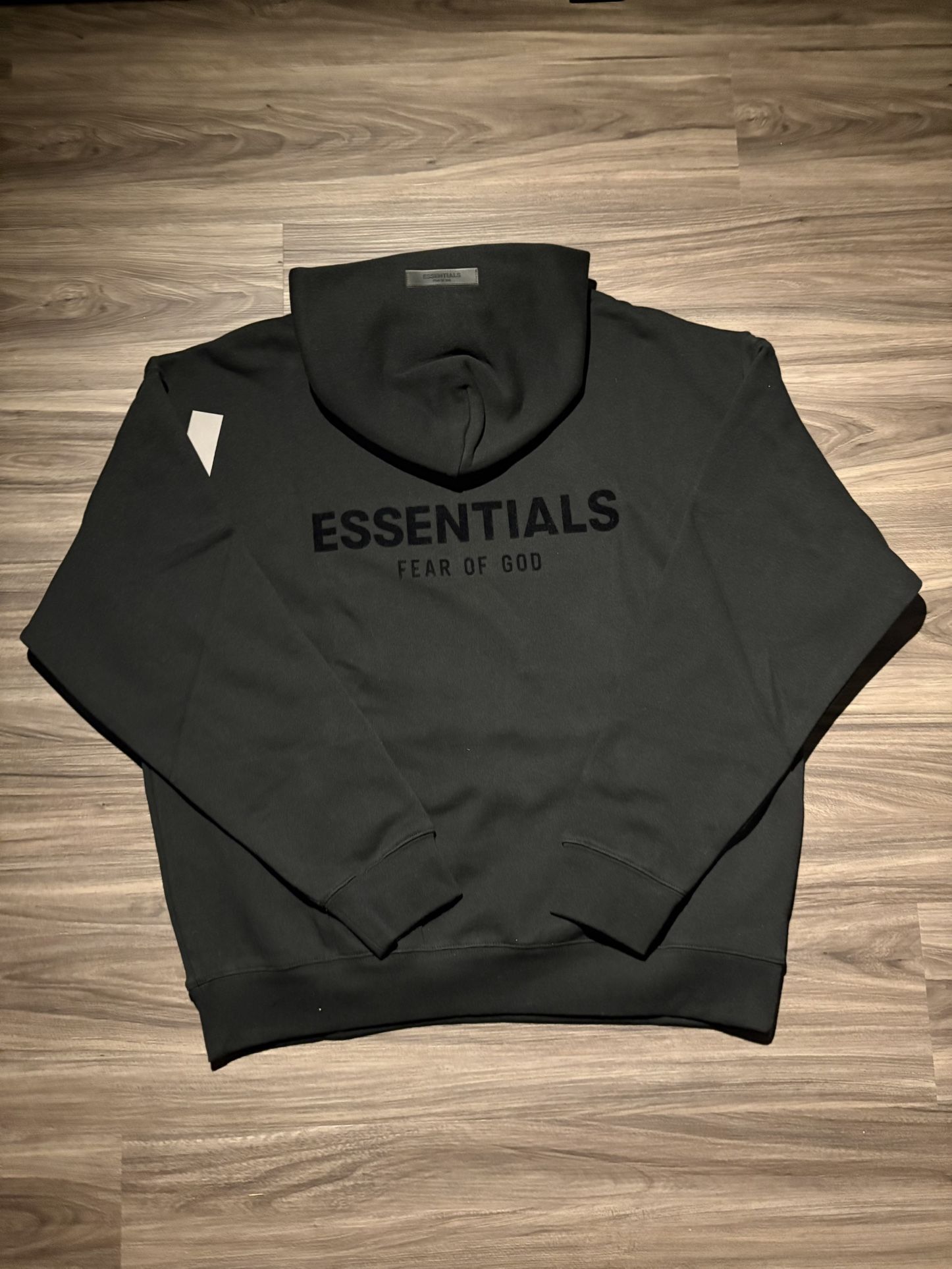 Black Essential Hoodies