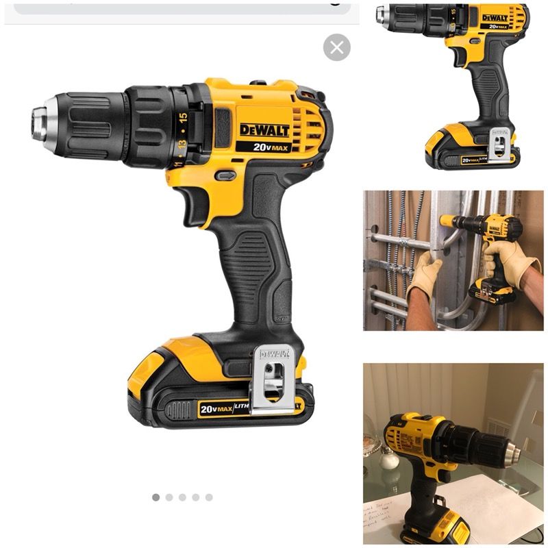 Dewalt 20v Max Lithium ion - 2 speed keyless/shuck