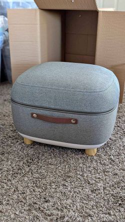 ELECTRIC FOOT MASSAGER OTTOMAN WITH HEATER