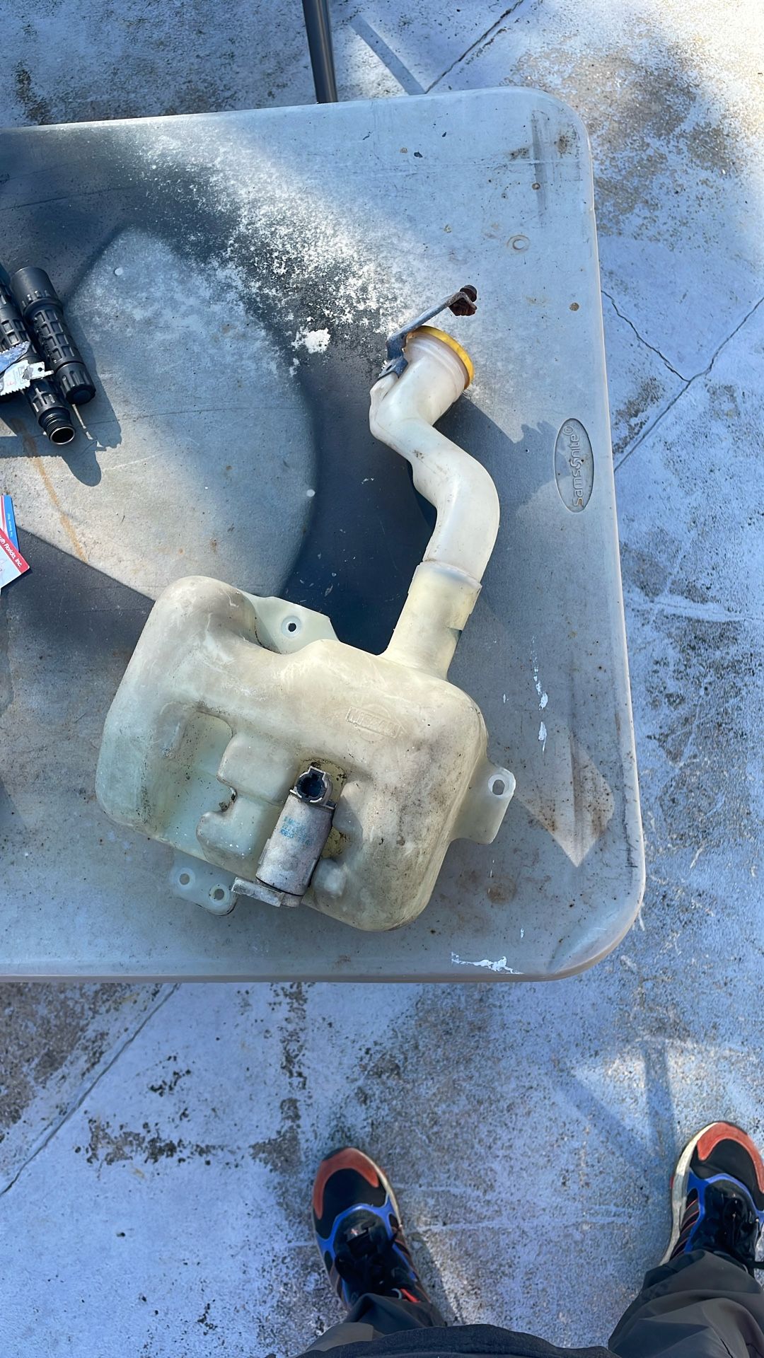 S14 240sx Windshield Washer Reservoir Tank