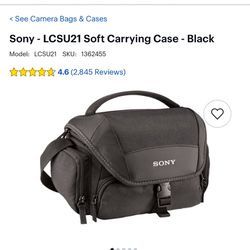 Sony Carrying Bag 