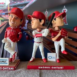 Shohei Ohtani Angels Bobbleheads - Not Dodgers