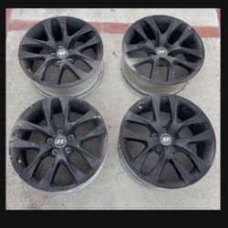 4 - 18x8 5x114.3 5x4.5 Stock Hyundai Tiburon Sonata Elantra Nissan 350z 370z Maxima G35 G37 Altima Civic Accord Wheels Rims !!!!!!!!!!