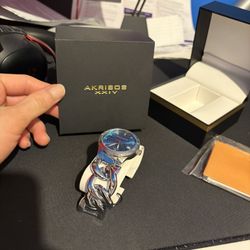 Akribos XXIV Women's Swiss Quartz Diamond (Brand New)