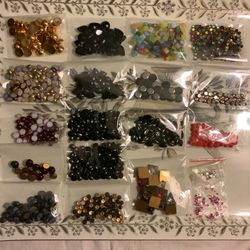 19 Packs  Crystal Stone Pieces 