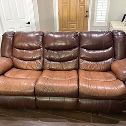 Leather Couch