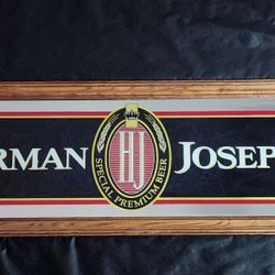 Vintage Antique Herman Joseph's Beer Sign